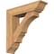 Ekena Millwork Balboa Traditional Smooth Bracket w/ Offset Brace, Western Red Cedar, 7 1/2"W x 30"D x 30"H BKT0806X30X30BOA01SWR - alternate 1